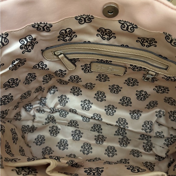 Jessica Simpson Elegant Pink Quilted Tote Bag - Picture 9 of 9
